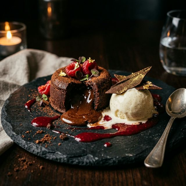 Chocolate Fondant Dessert